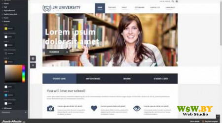 JM University - multipurpose education Joomla template